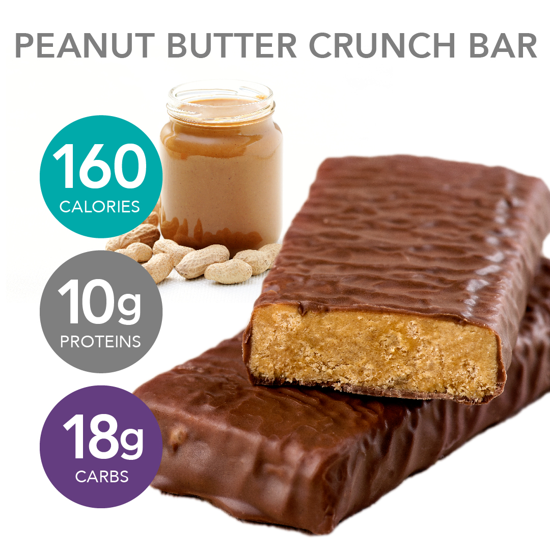 Peanut Butter Crunch Bar • Qvie