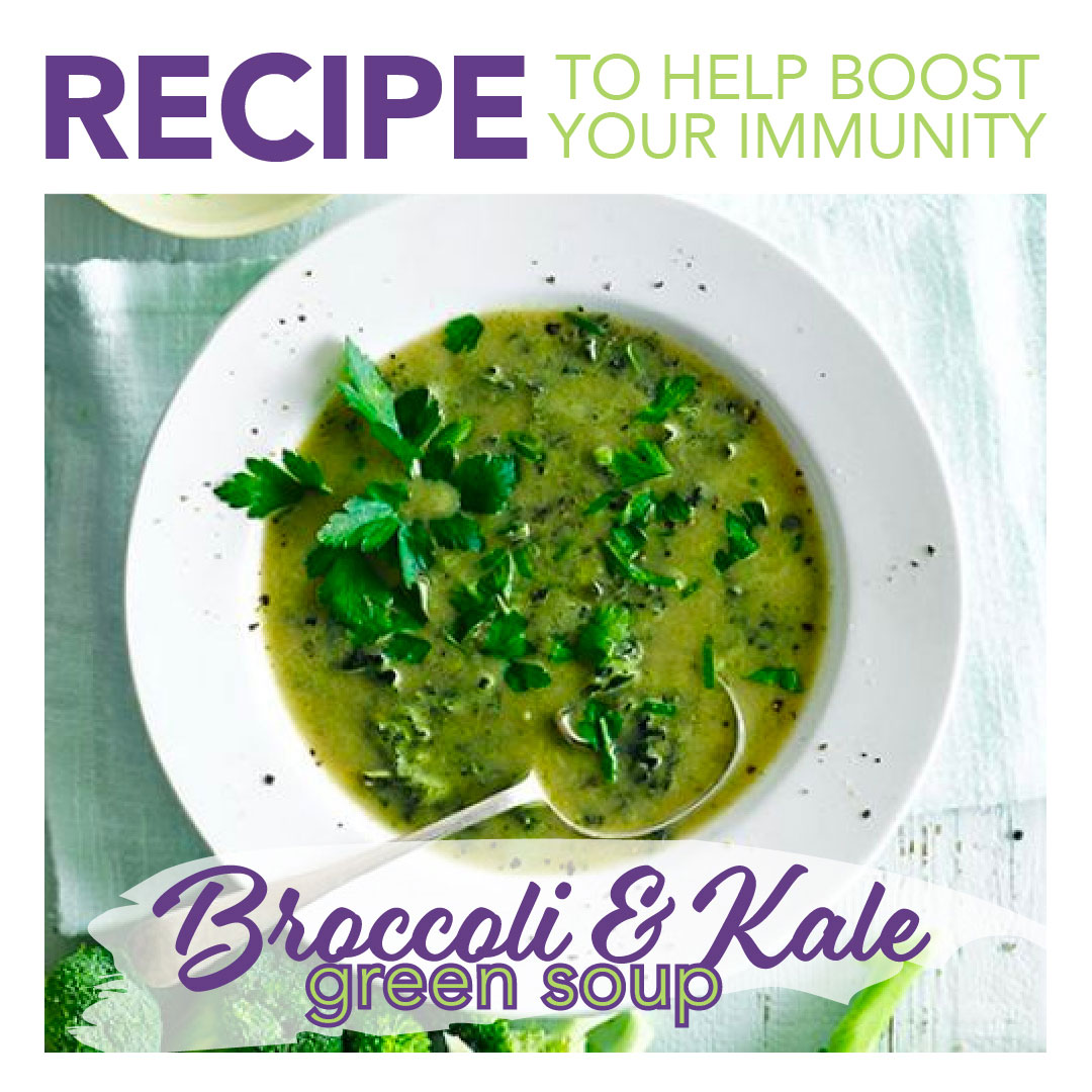 Broccoli and Kale Green Soup