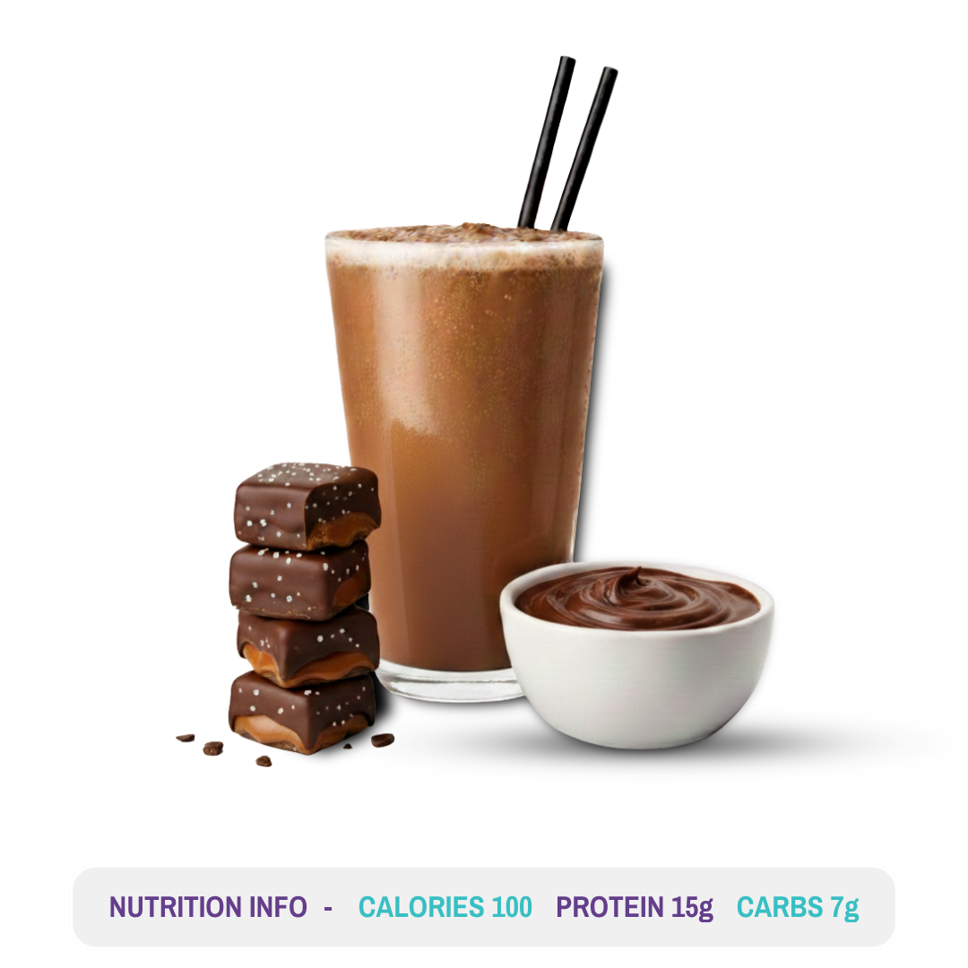 Chocolate Salted Caramel Meal Replacement Pudding & Shake