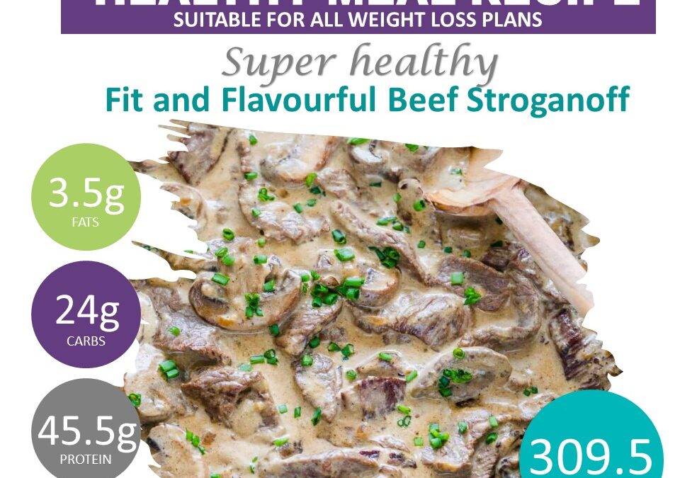 Fit and Flavourful Beef Stroganoff