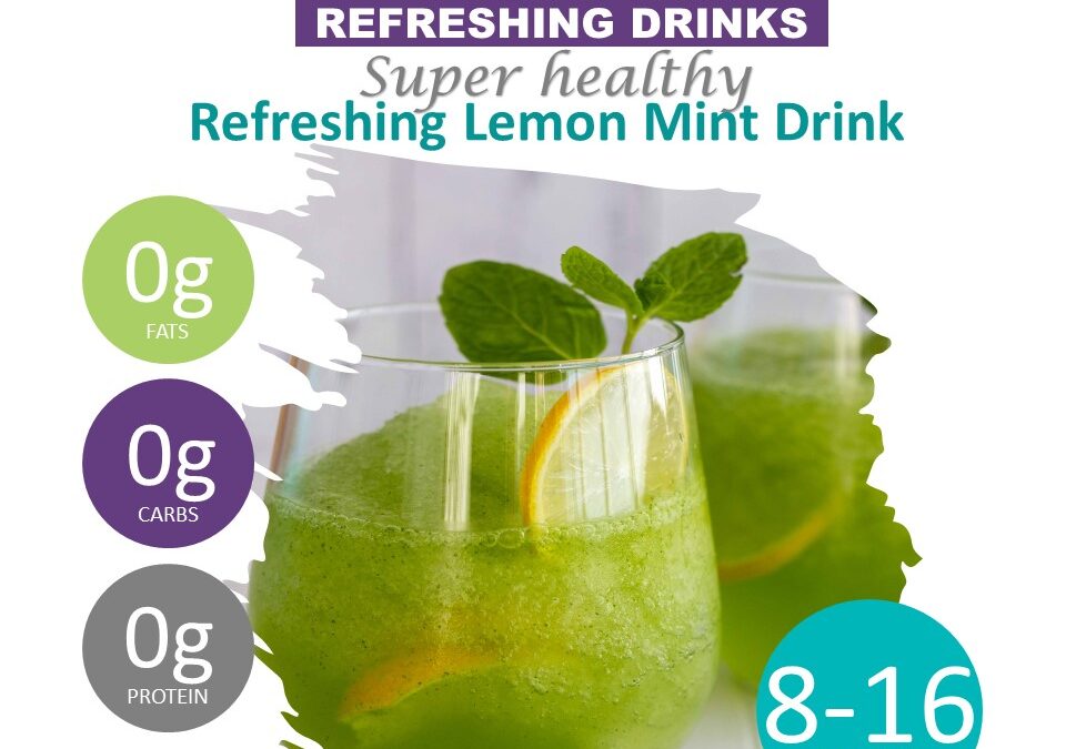 Refreshing Lemon Mint Drink