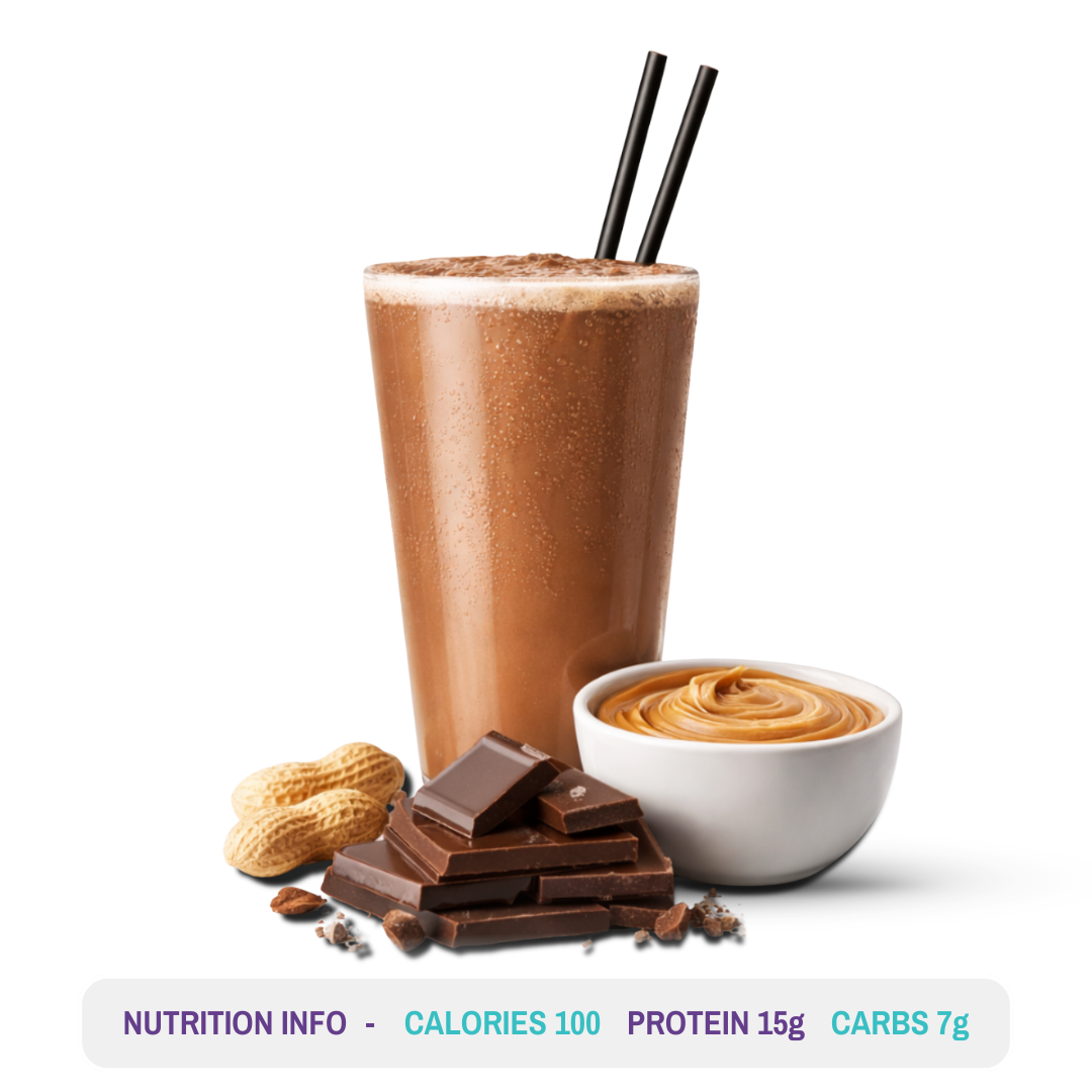 Chocolate Peanut Butter Shake And Pudding